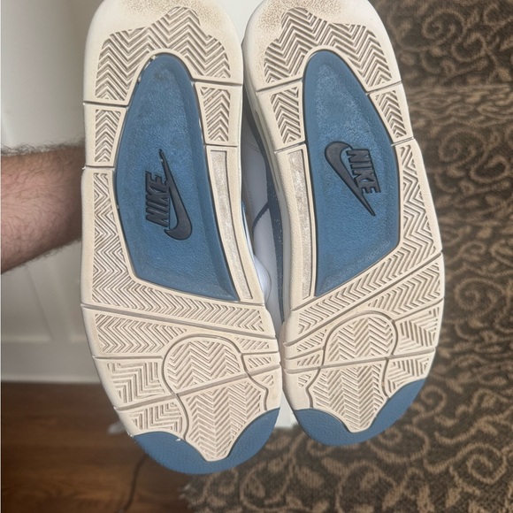 Nike Air Flight White and Teal Sneakers - Picture 3 of 3